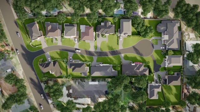 Masterplan Residential 3D Flyover