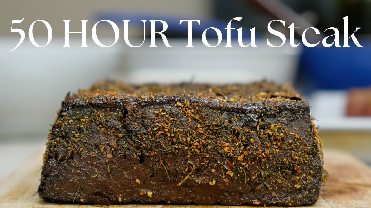 50 Hour Tofu Steak - WOW