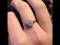 Diamante, anello in platino 5651-4767