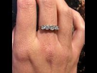 Diamond, Platinum Ring 5881-1856