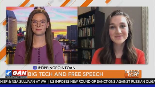 Clare Morell Appears on OAN’s ‘Tipping Point’ To Discuss Big Tech and ...