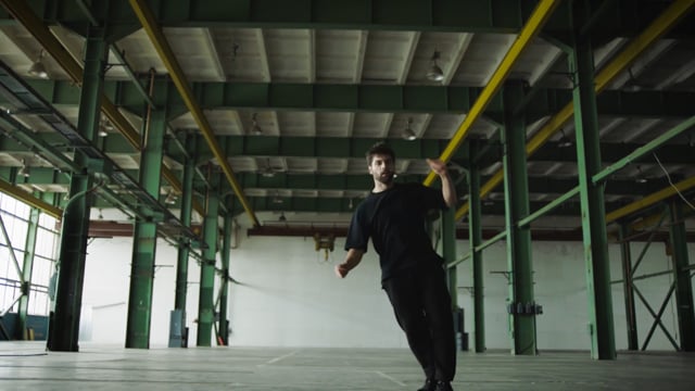 Man dancing