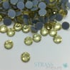 Jonquille 8/8 - Strass thermocollant 16 facettes qualité Swarovski 2088 - 3mm à 6mm