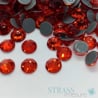 Orange 8/8 - Strass thermocollant 16 facettes qualité Swarovski 2088 - 3mm à 6mm