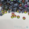 Vert Arc en Ciel - Strass thermocollant en verre - 2mm à 6mm