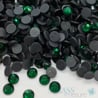 Vert Emeraude - Strass thermocollant en verre DMC - 2mm à 6mm