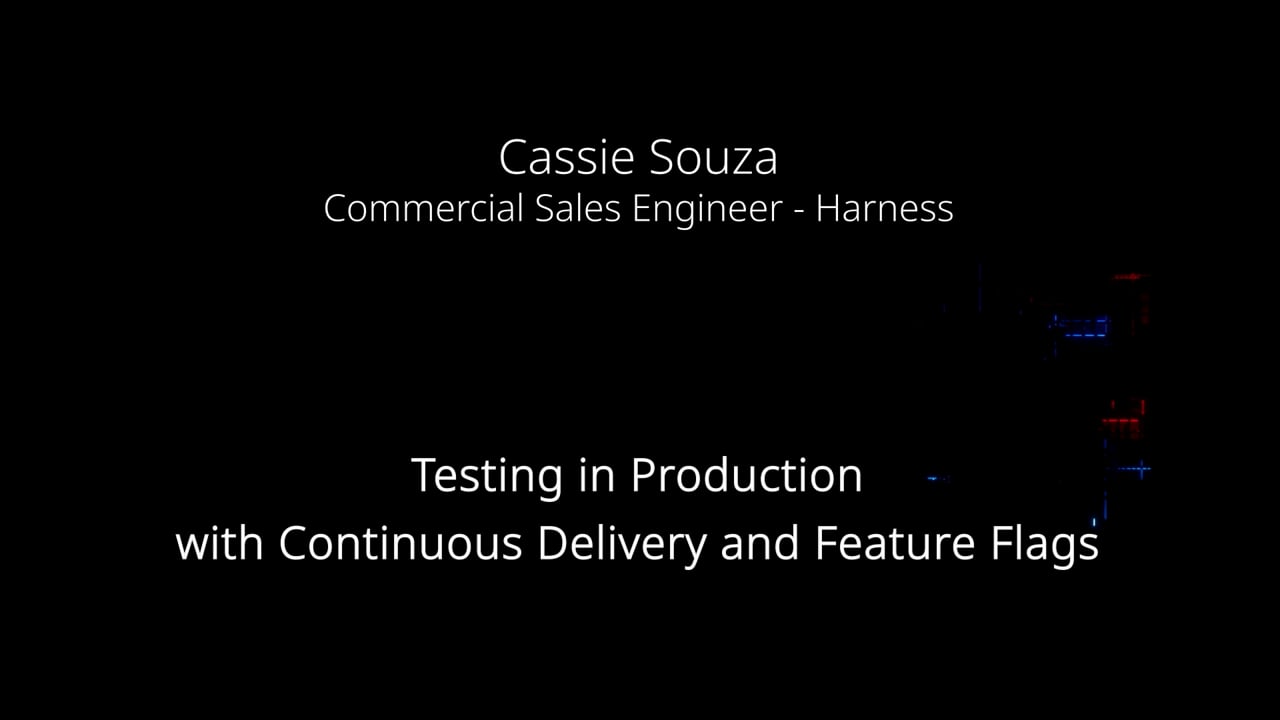 Cassie Souza, Testing in Production with Continuous Delivery and Feature Flags – Techstrong Con 2022