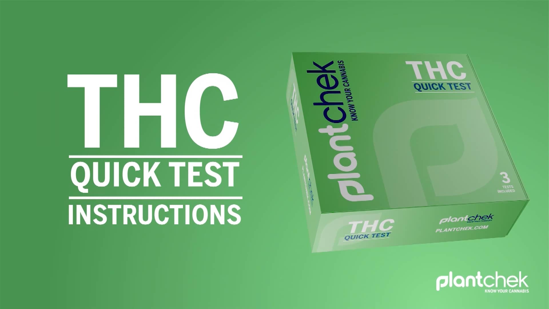 Plantchek THC Quick Test Kit (Video Guide) on Vimeo