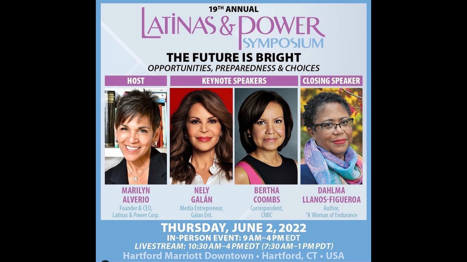 19th annual Latinas & Power Symposium