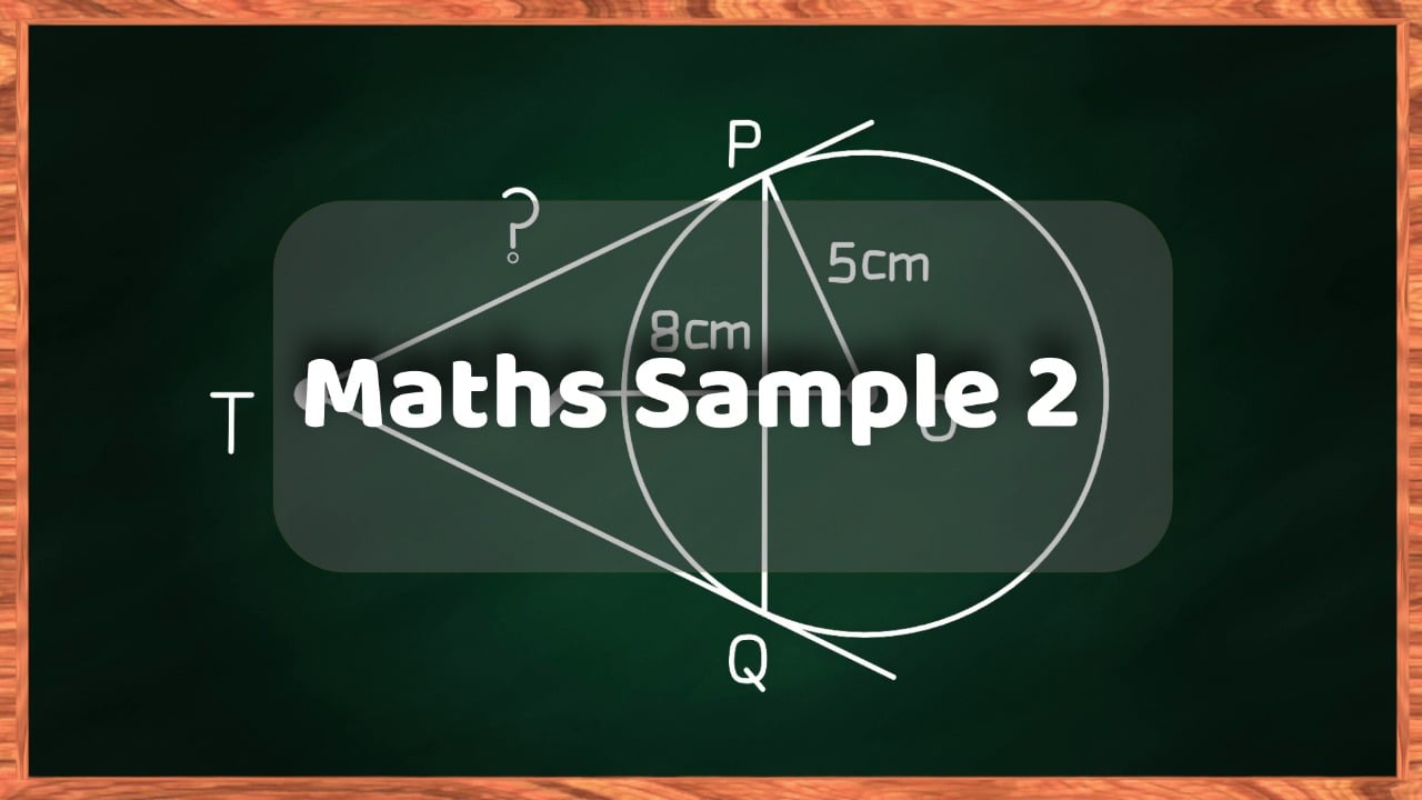 Maths Sample 2 on Vimeo