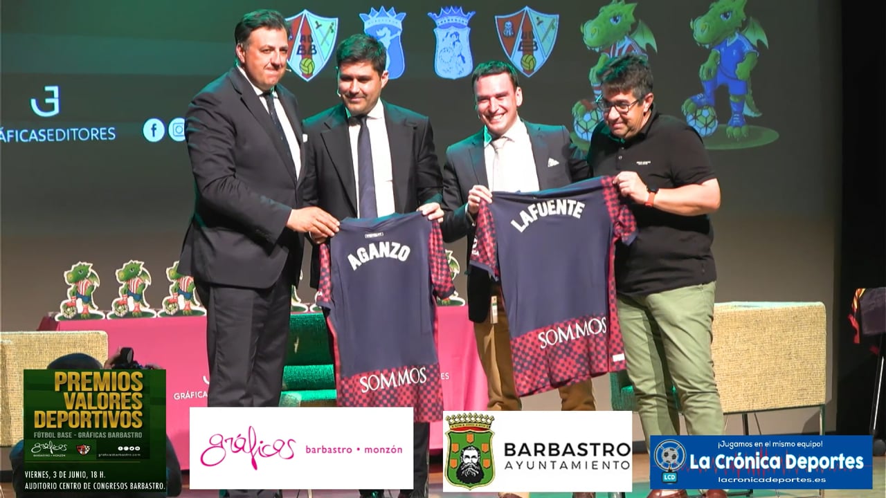 (RESUMEN) 6ª Gala Premios Valores Deportivos Fútbol Base / Barbastro 03.06.2022