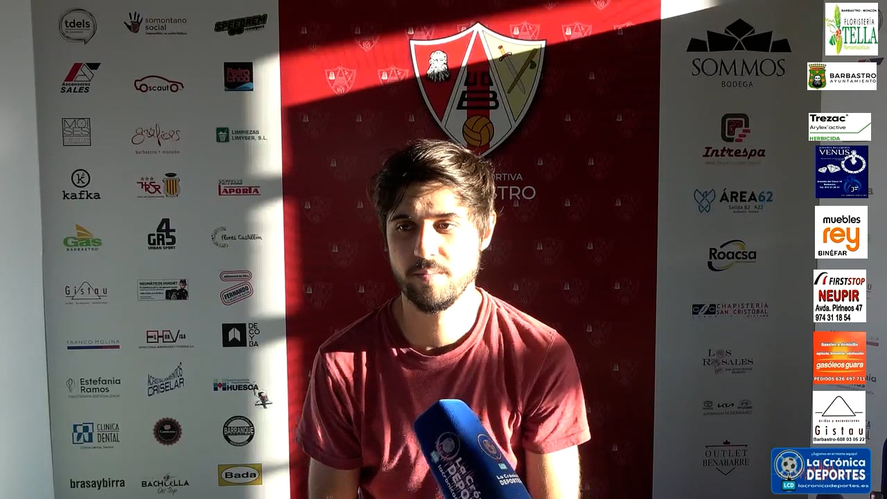 ÓSCAR MURILLO (Jugador Barbastro Somontano) UDB Somontano 3-0 UD Binaced / Jornada 5 / Play Off de Ascenso a 1ª Regional