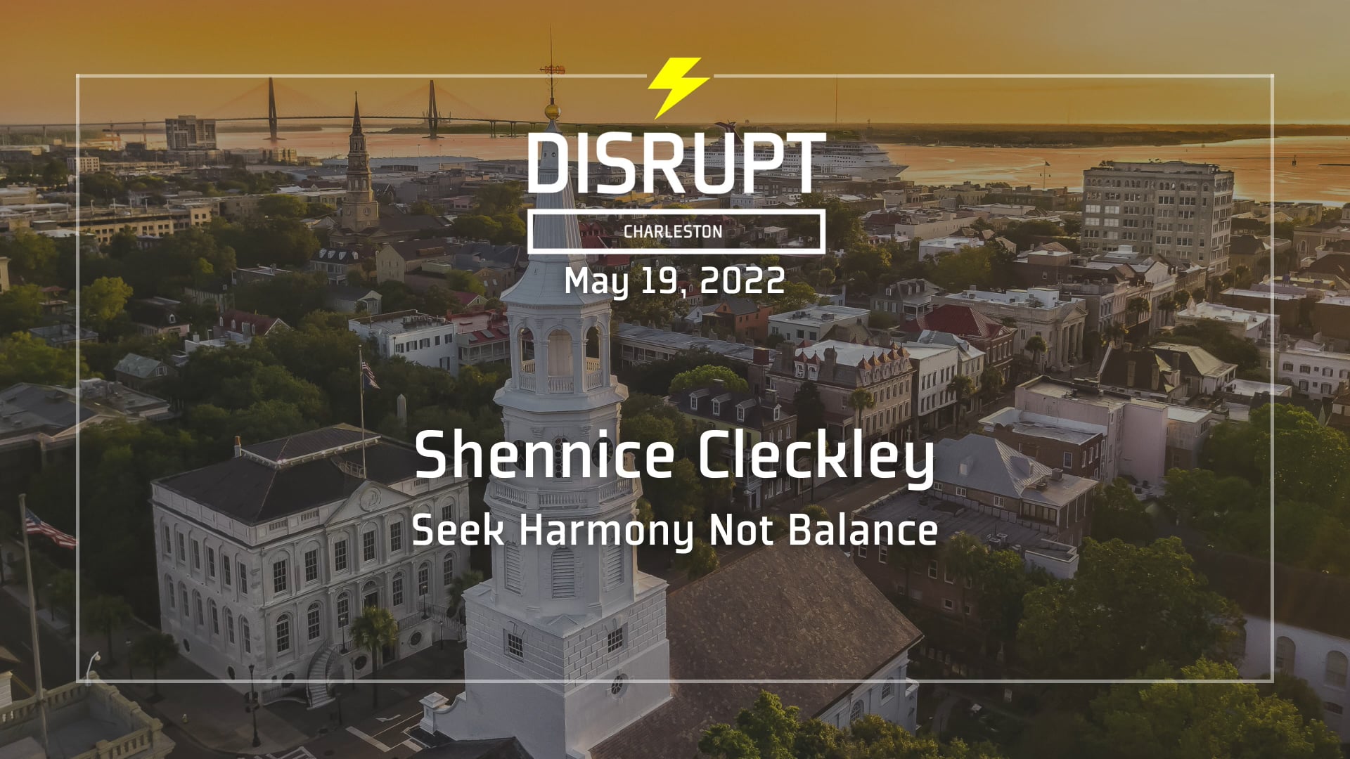 Seek Harmony Not Balance | Shennice Cleckley | DisruptHR Talks
