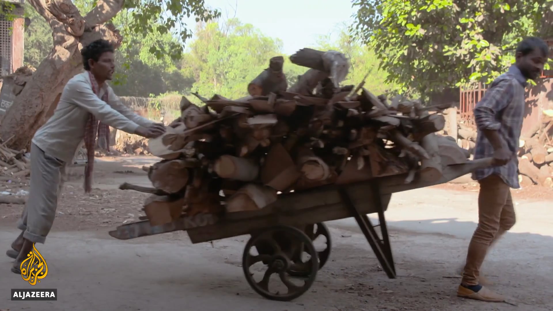 Eco-cremation in India and Green Power on Samso Island