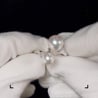 Видео: Кольцо из белого золота 585 пробы с морским жемчугом Акойя и бриллиантами