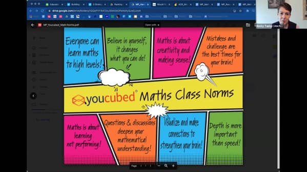 Math Norms Discussion