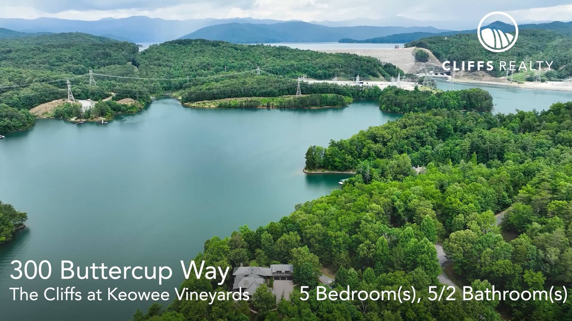 300 Buttercup Way - The Cliffs at Keowee Vineyards on Vimeo