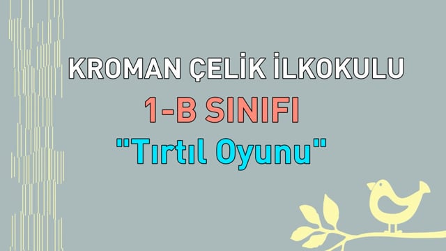 1-B SINIFI ÇİÇEK TV (2021-2022)