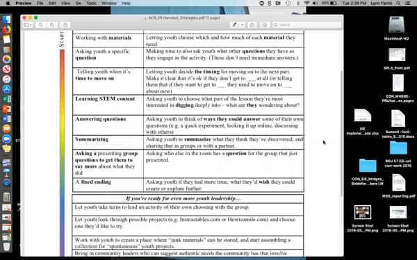 Voice and Choice Handout Overview