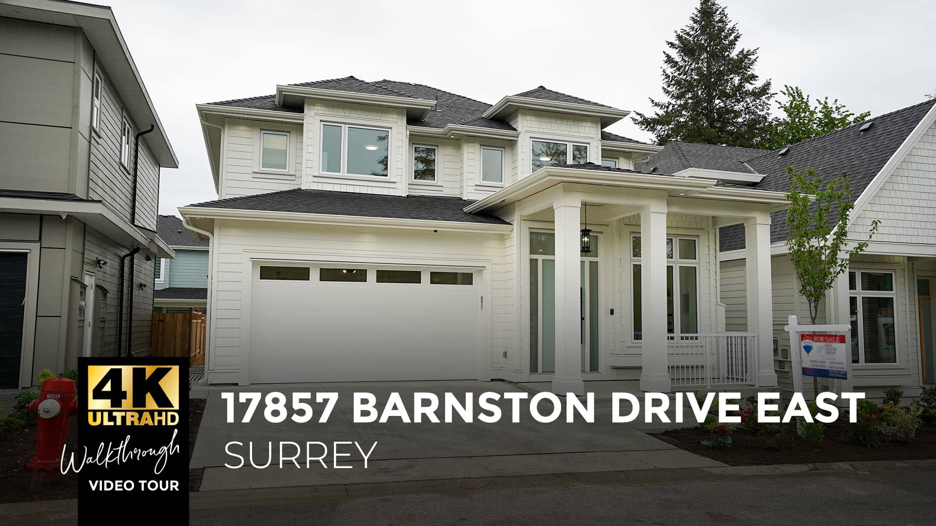 17857 Barnston Drive East, Surrey for Manraj Bains Real Estate 4K