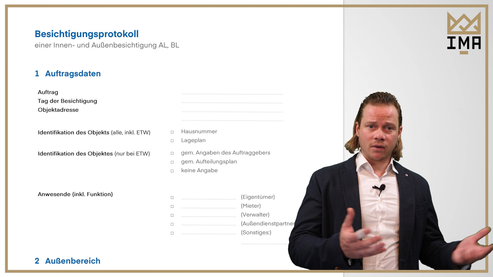 Objektaufnahme