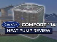 Carrier Comfort™ 14 (25HCE4) Heat Pump Video Review
