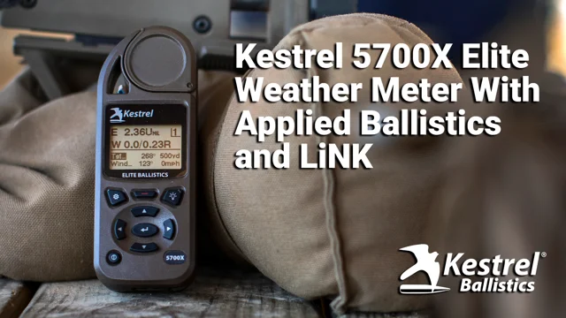 Kestrel 5700X Instructional Bundle