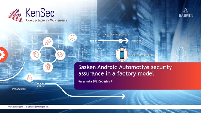 Android Automotive security assurance in a factory model