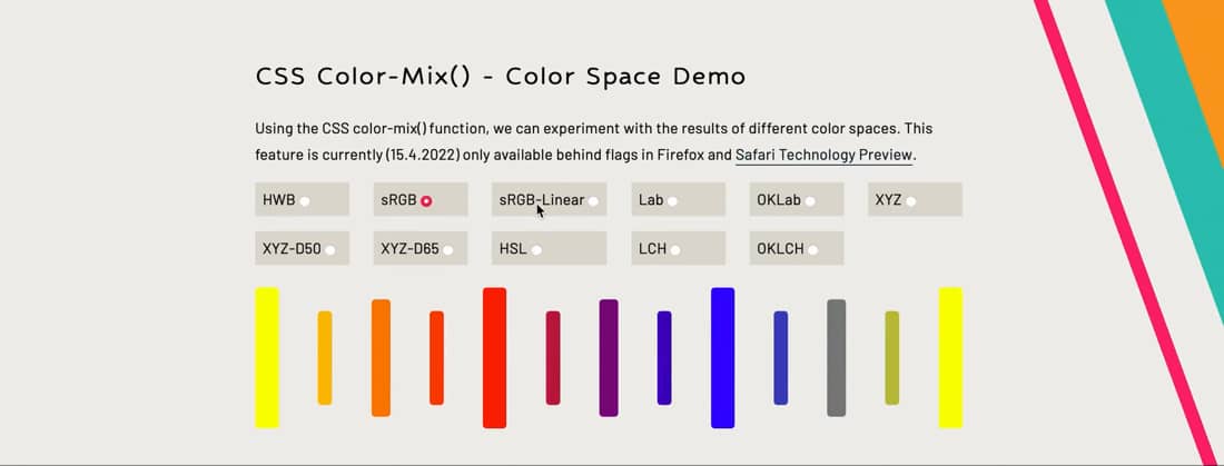 Colors in CSS: Hello Space-Separated Functional Color Notations
