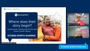 Where Their Story Begins: Lessons from Community-Centric and Donor-Centric Voices