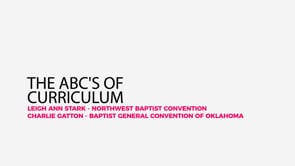 The ABC's Of Curriculum | SBCV