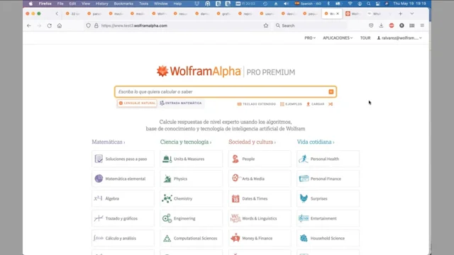 Wolfram Videos: Evento Especial De Vista Previa: Wolfram|Alpha.