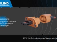 Hirose Automotive High Voltage Waterproof Connector | Heilind Electronics