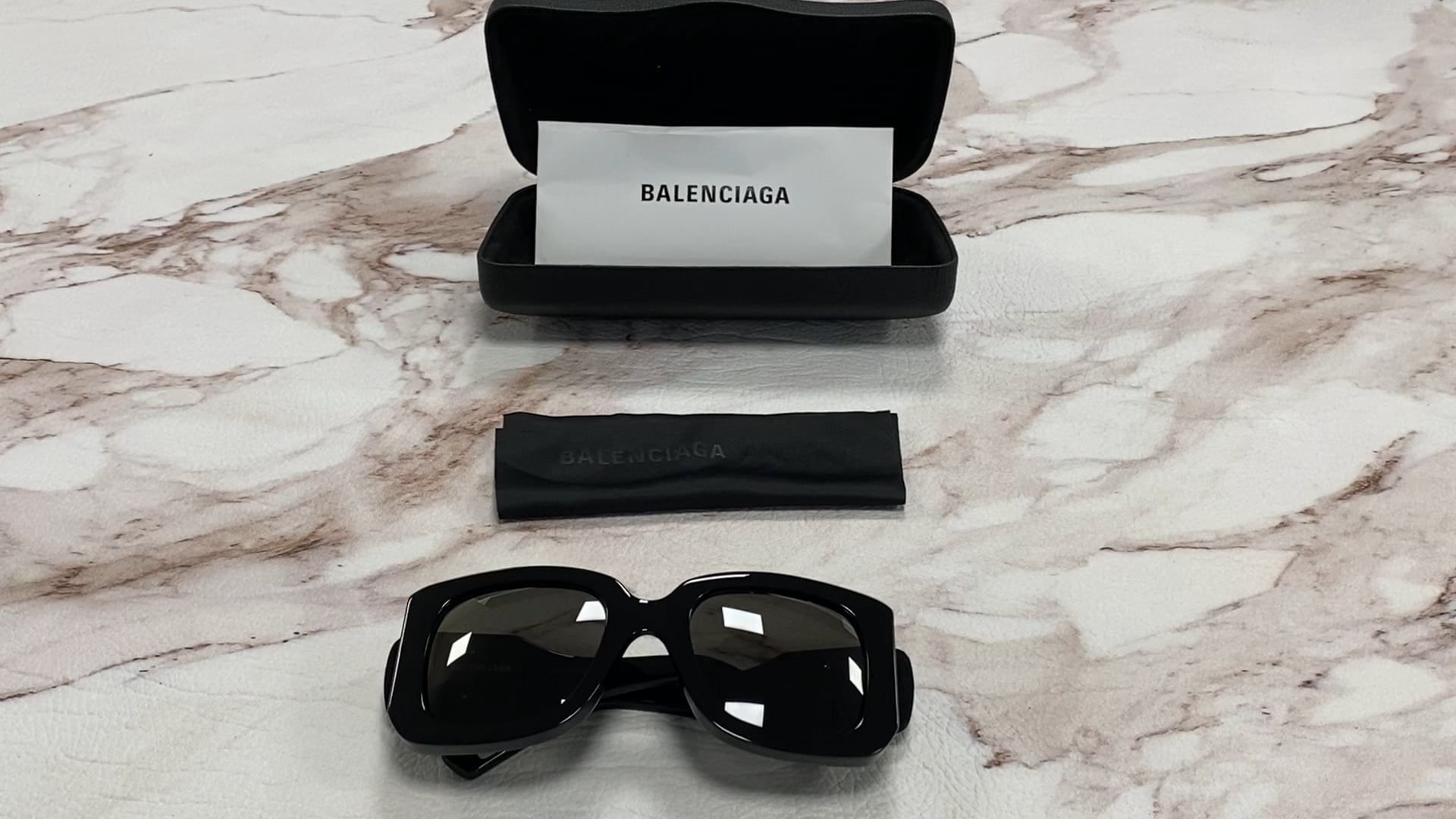 Balenciaga Sunglasses Model-Extreme BB0069S Color-001 Black/Grey Lenses ...