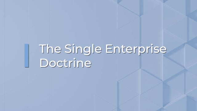Brown & Charbonneau, LLP - The Single Enterprise Doctrine