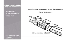 Graduación curso 2021/22