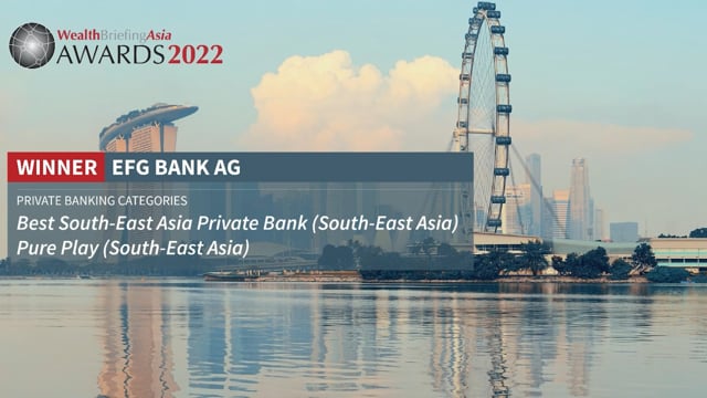 EFG Bank's Achievements As Southeast Asia Private Bank placholder image
