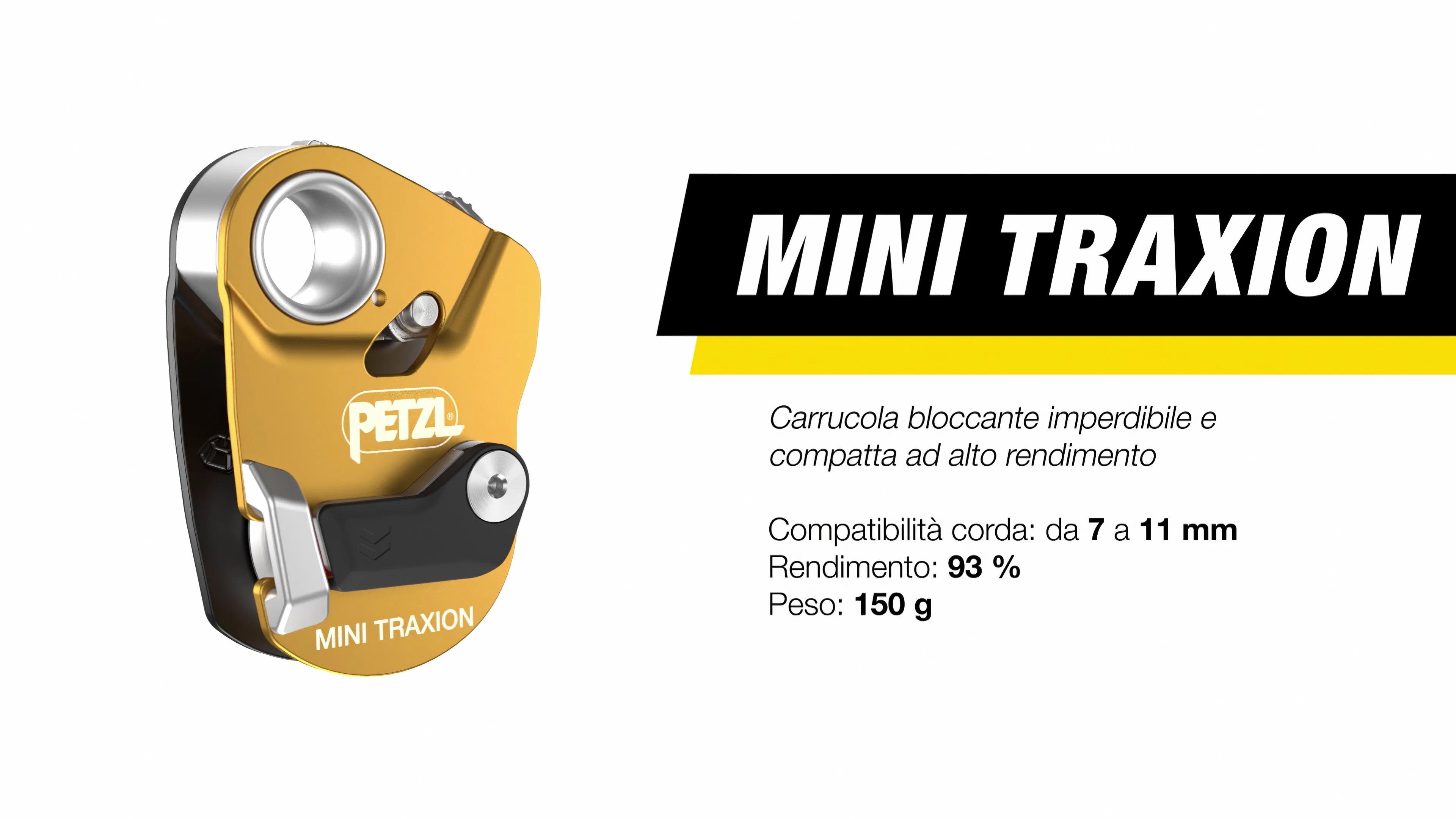 Petzl Mini Traxion - Polea | Hardloop