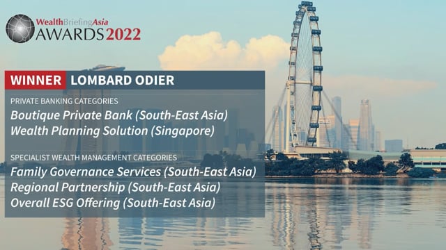 Lombard Odier's Big Asia Success  placholder image