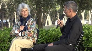 María Belmonte i Pedro Olalla conversen sobre Grècia a Empúries