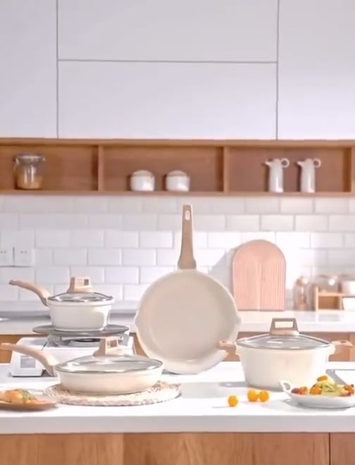 simplus_cookware_sets(_fry_pan/_wok/_sauce_pan/_soup_pot)_ceramic_glaze ...