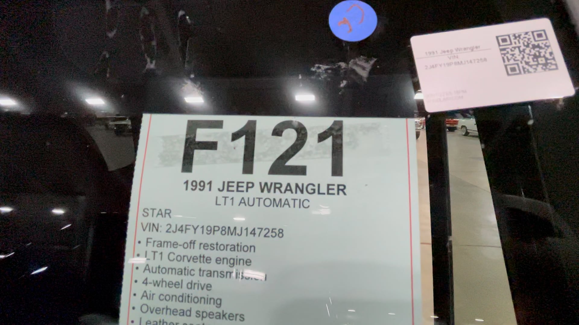 1991 Jeep Wrangler | F121 | Tulsa 2022
