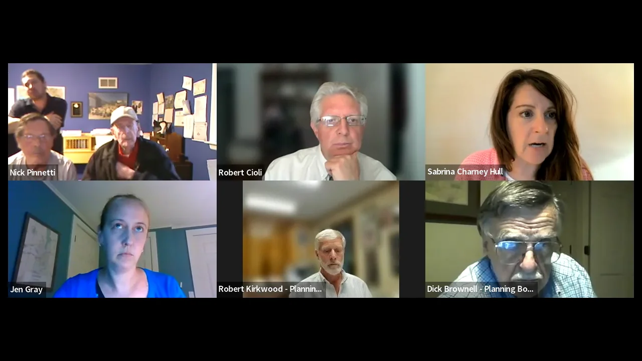 NCCMC Town of New Castle Planning Board Meeting 6/7/22 on Vimeo