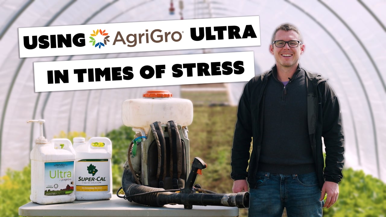 Using AgriGro Ultra in Times of Stress