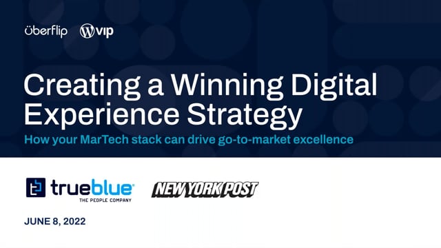 Thumbnail for: Creating a Winning Digital Experience Strategy