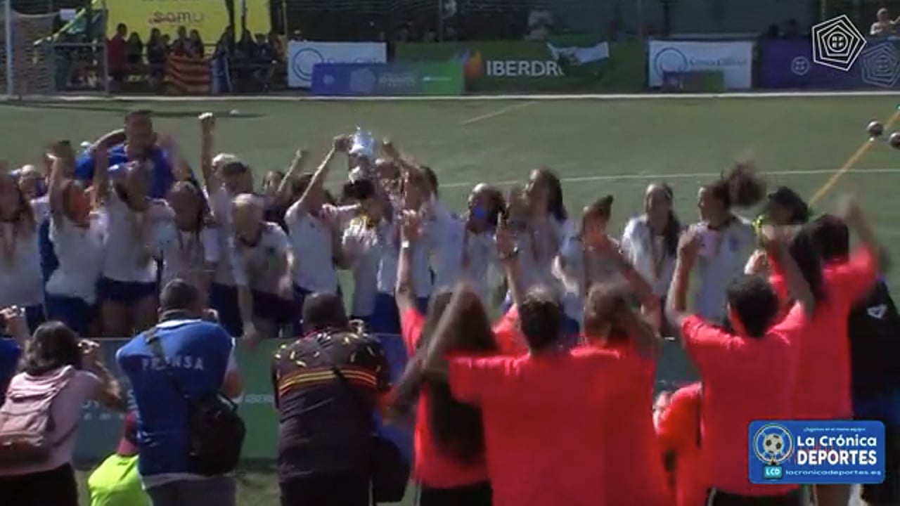 (PARTIDO COMPLETO) Federación Aragonesa 2-1 Federación Castilla La Mancha La Sub 15 Femenina hace historia. Por primera vez Aragón consigue un título Nacional de Selecciones Autonómicas.