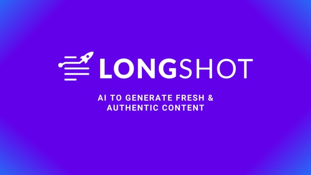 LongShot AI - Best Long-Form AI Writing Assistant and Content Generator