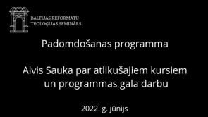 Mācība par Dievu, Marks Vanderharts, 2022