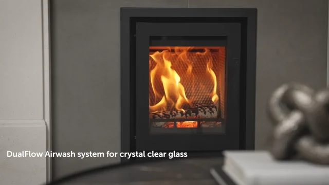 Riva2 40 Wood Burning Inset Fires u0026 Multi-fuel Inset Fires - Stovax