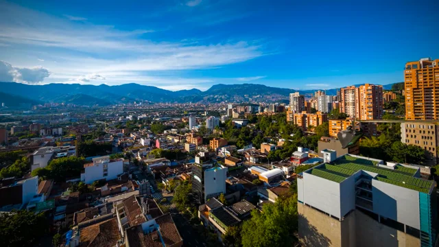 Aerial/Drone View Of The Plaza De Bolivar, La Candelaria, Bogotá